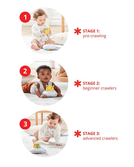  Product image 3 of Explore & More Follow-Bee Baby Crawl Toy