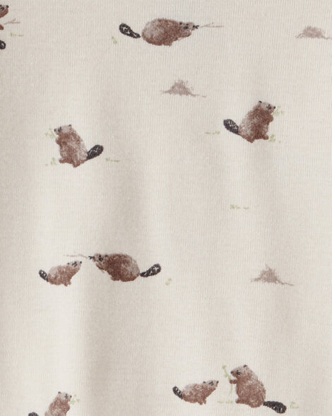 Product image 3 of Baby Organic Cotton Pajamas in Beavers' Creek Print