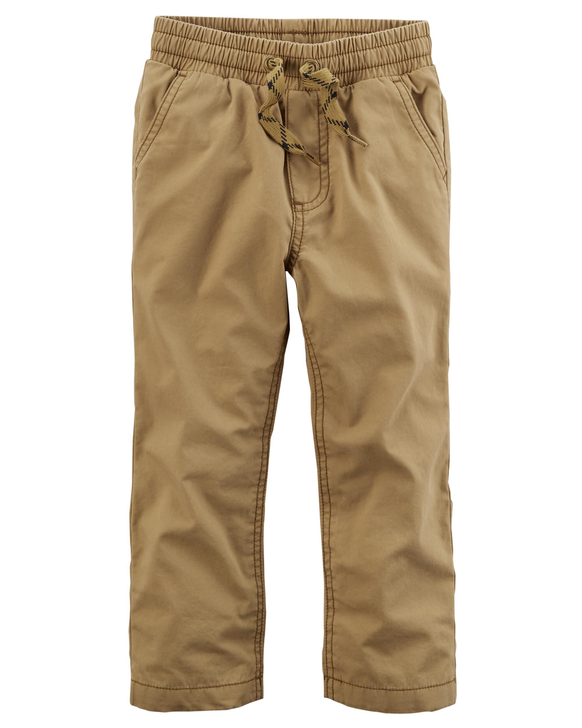 Jersey-Lined Utility Pants | carters.com