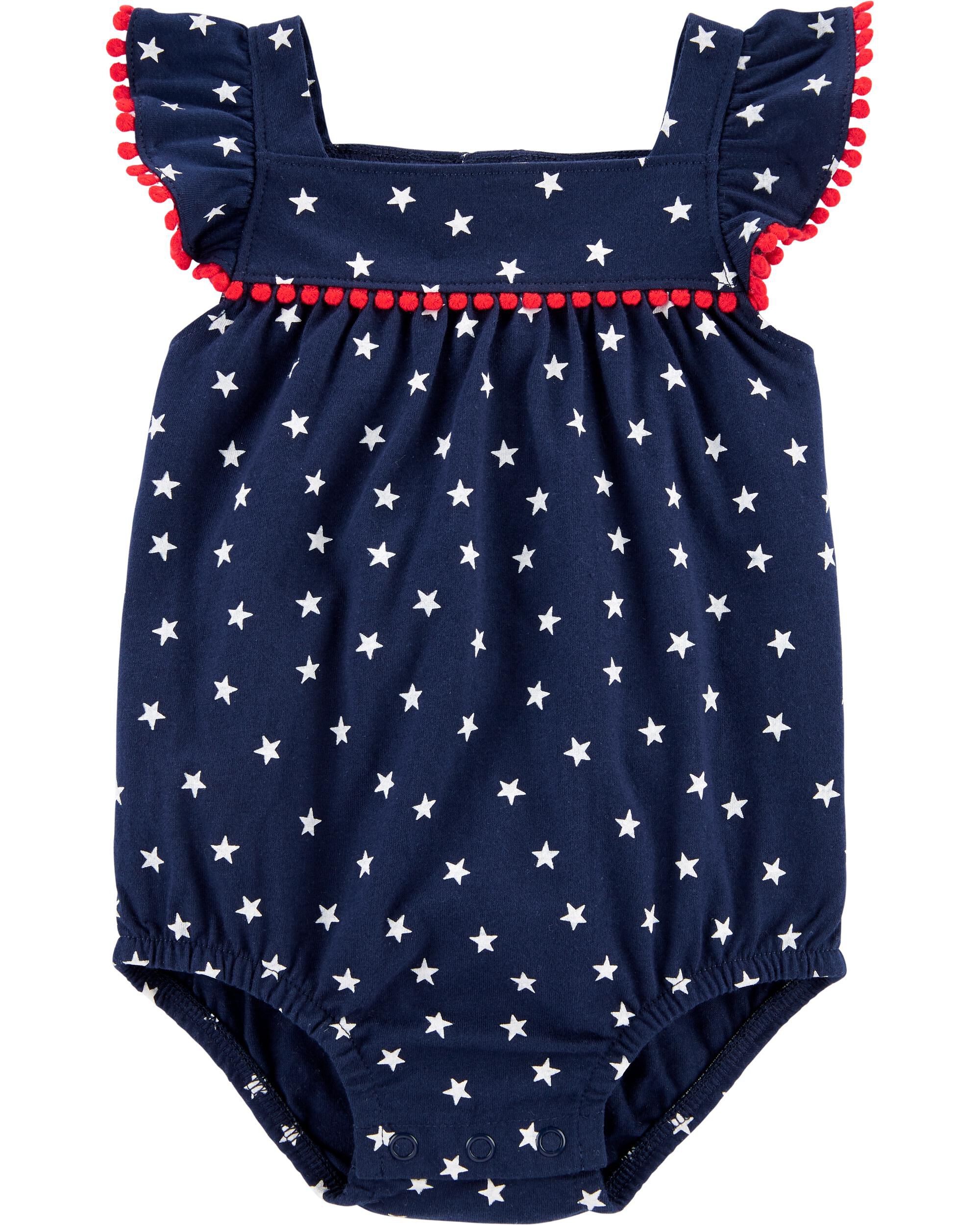newborn girl 4th of july outfit