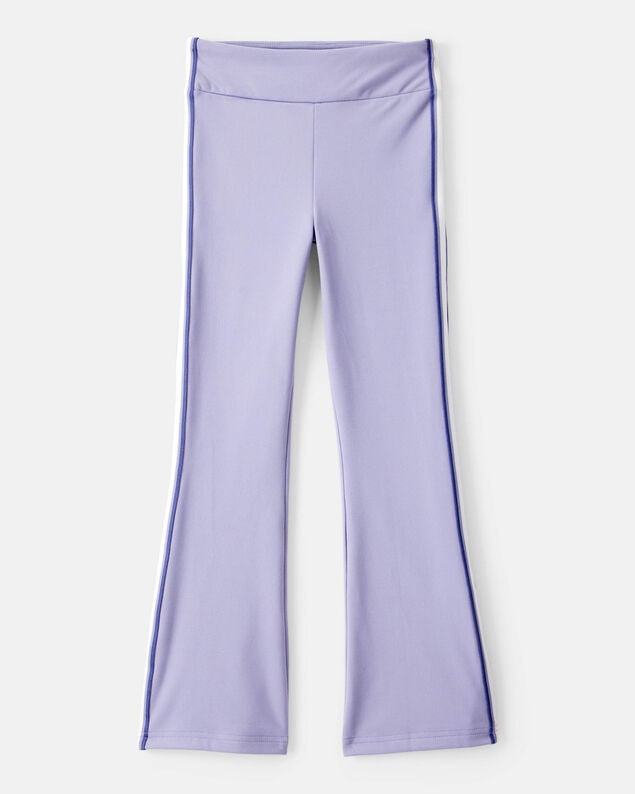 Product image 1 of Girls Knit Flare Active Pants - Blue