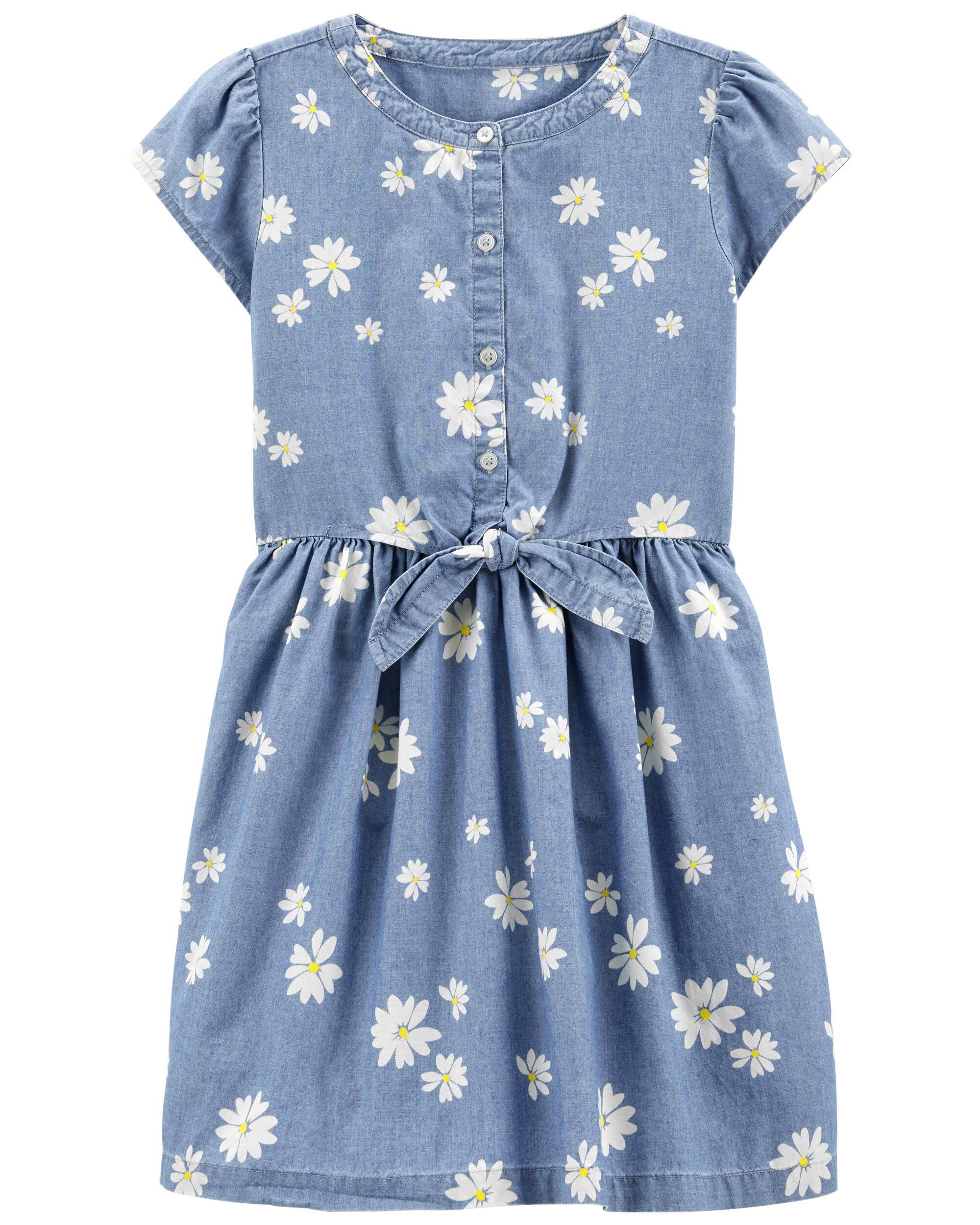 Daisy Chambray Dress