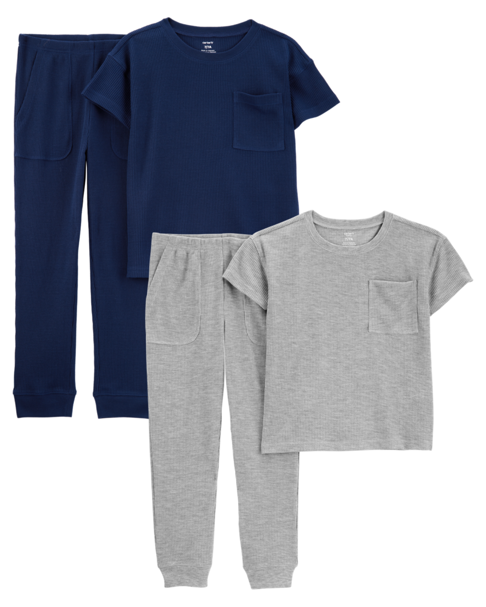 Kid 4-Piece Thermal Pajamas
