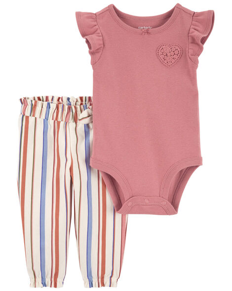  Product image 1 of Baby 2-Piece Bodysuit Pant Set