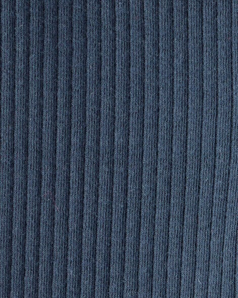 Baby Girl Cotton Pull-On Pants - Navy Blue