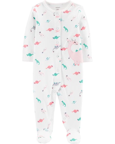 Dinosaur Snap-Up Cotton Sleep & Play | Carters.com