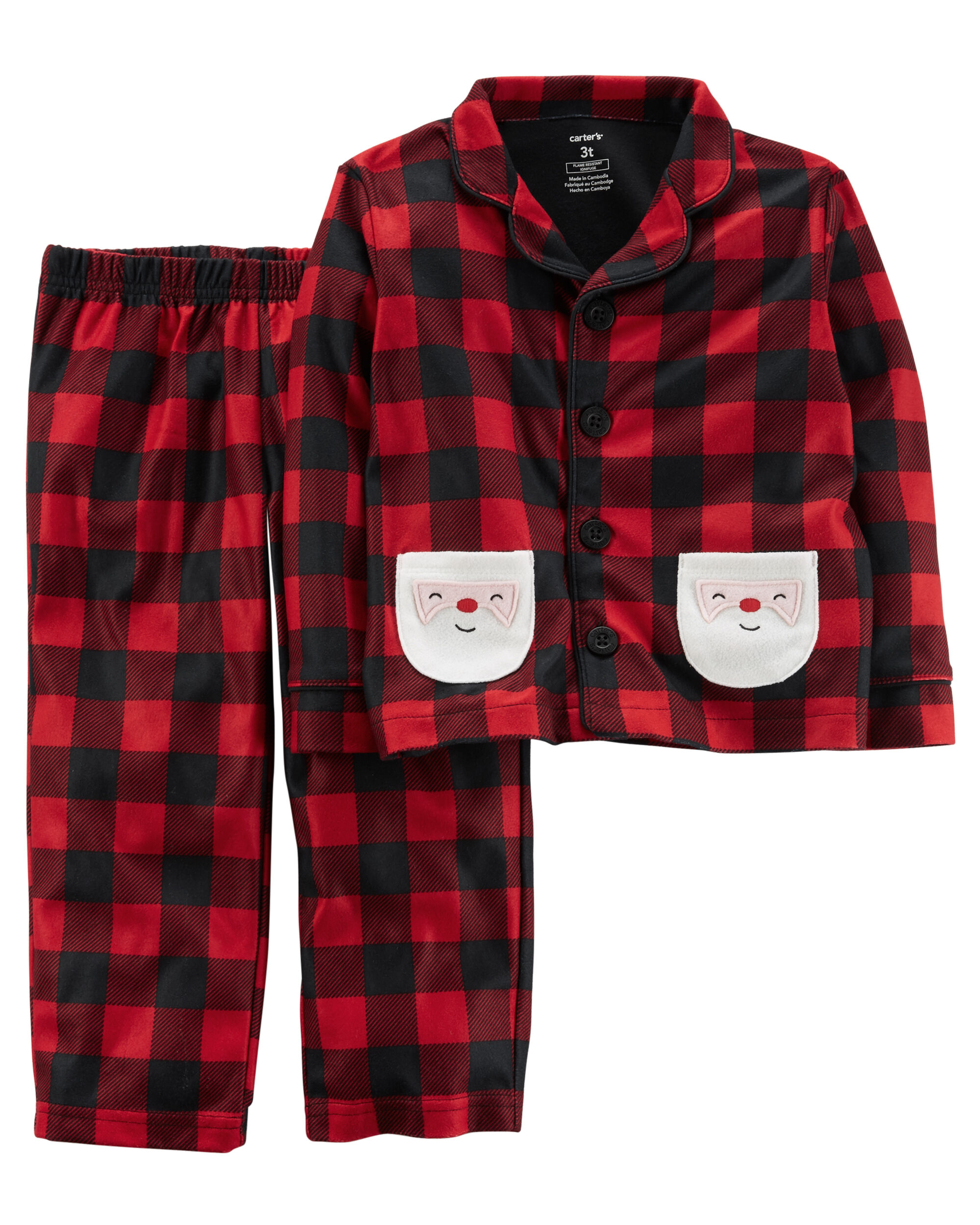 carters christmas pajamas