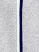 Grey - Kid Pull-On Fleece Pants, Selected