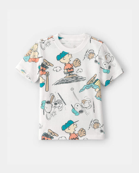 toddler peanuts™ snoopy graphic tee - white