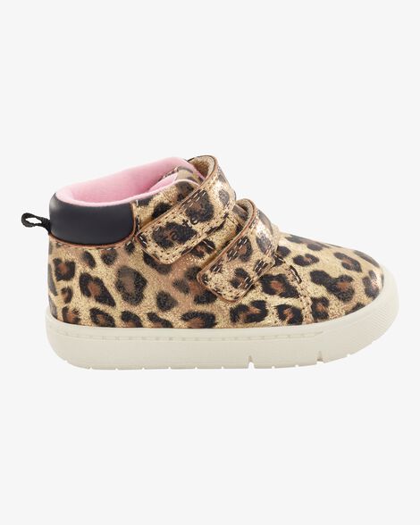  Product image 2 of  Every Step® First Walker Cheetah Print High-Top Sneakers