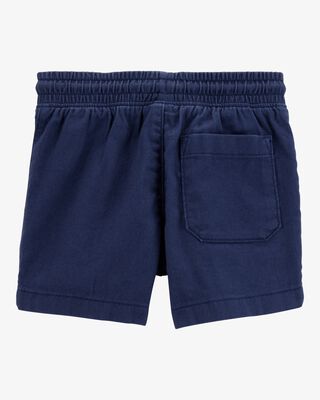 Product image 2 of Toddler Pull-On Twill Shorts - Navy