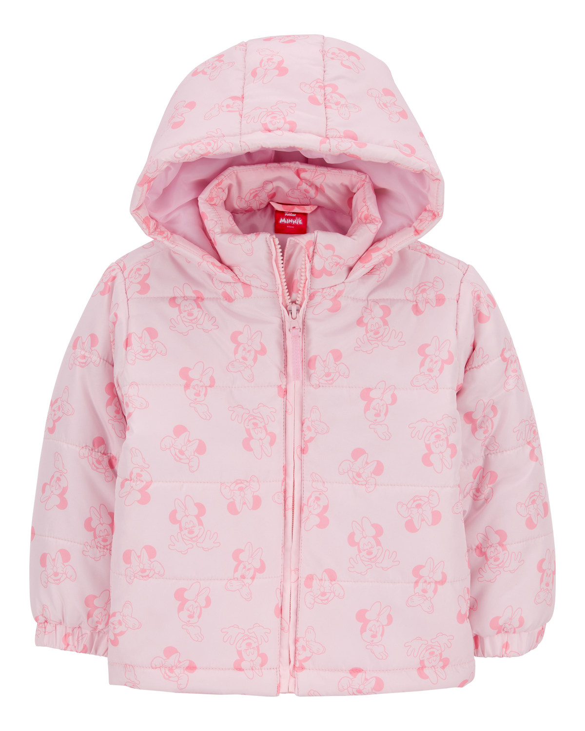 Windbreaker Minnie Mouse Rain Jacket Womens Pink Minnie Mouse