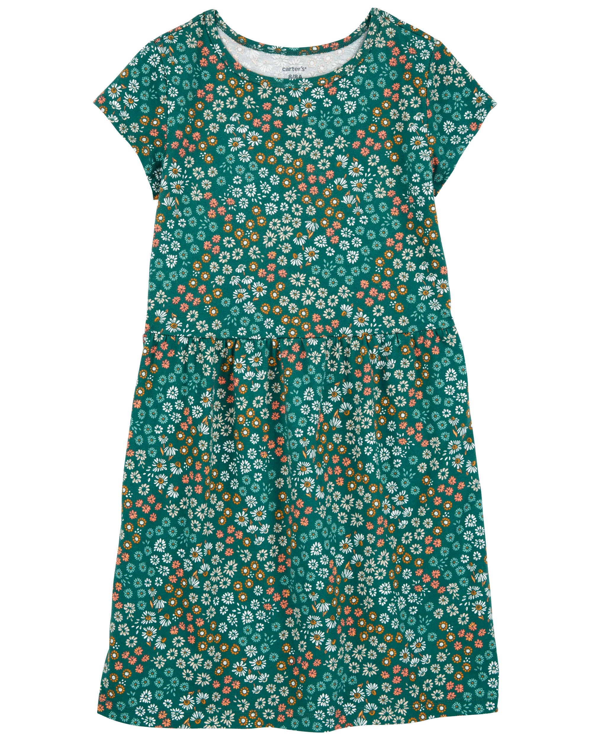 Kid Floral Cotton Dress Carter s Carter s