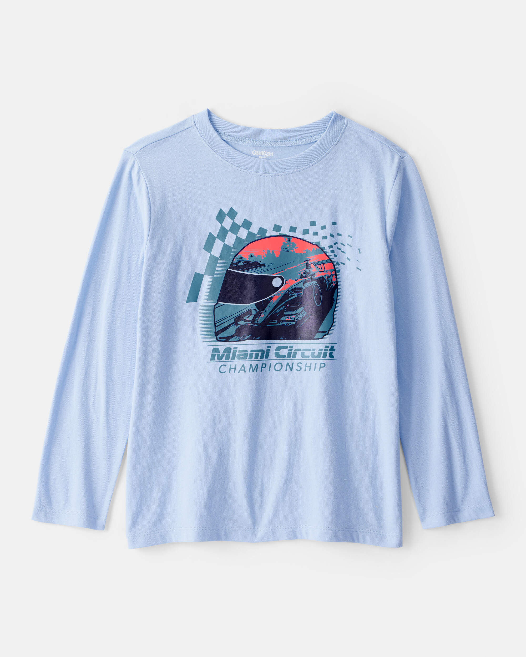Boys Miami Circuit Short-Sleeve Graphic Tee - Blue