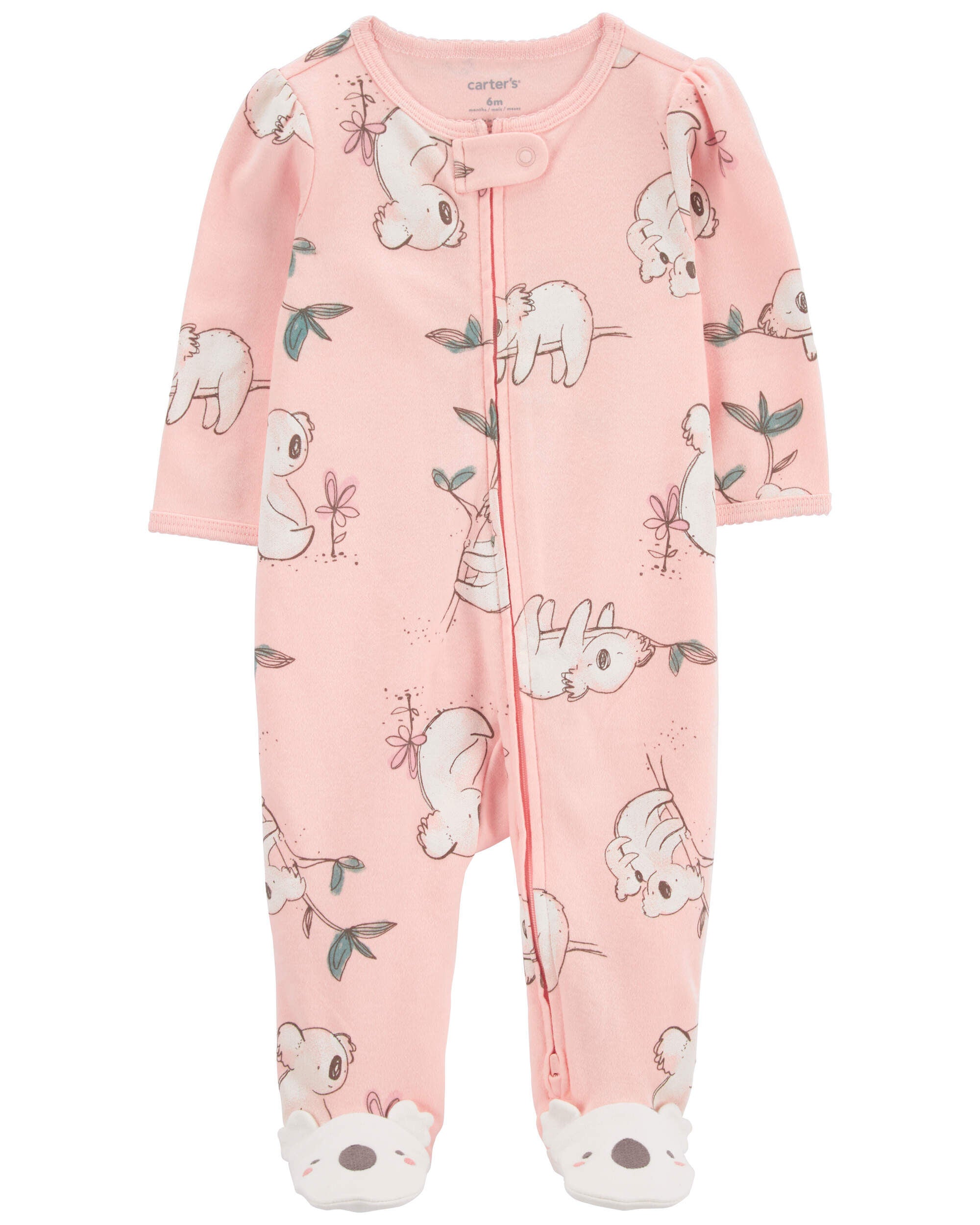 Baby Koala 2 Way Zip Cotton Sleep Play Pajamas Carter s Carter s