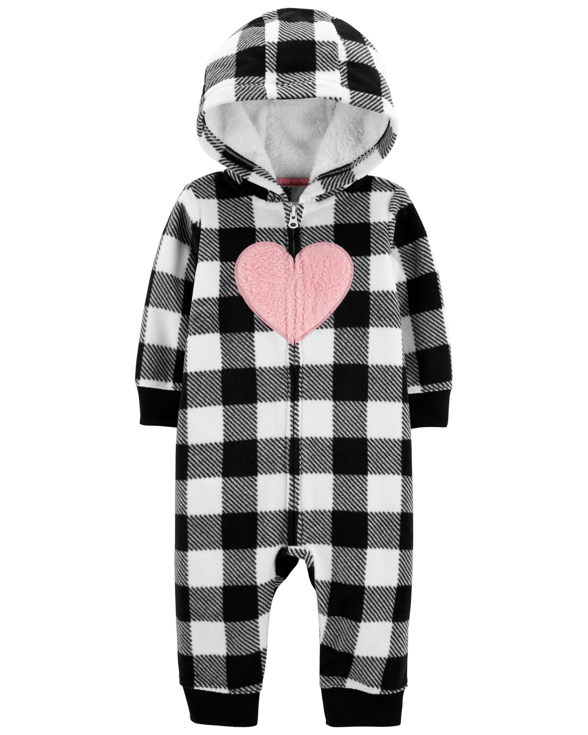 baby one piece fleece outerwear