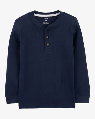Product image 1 of Baby Long-Sleeve Henley Tee