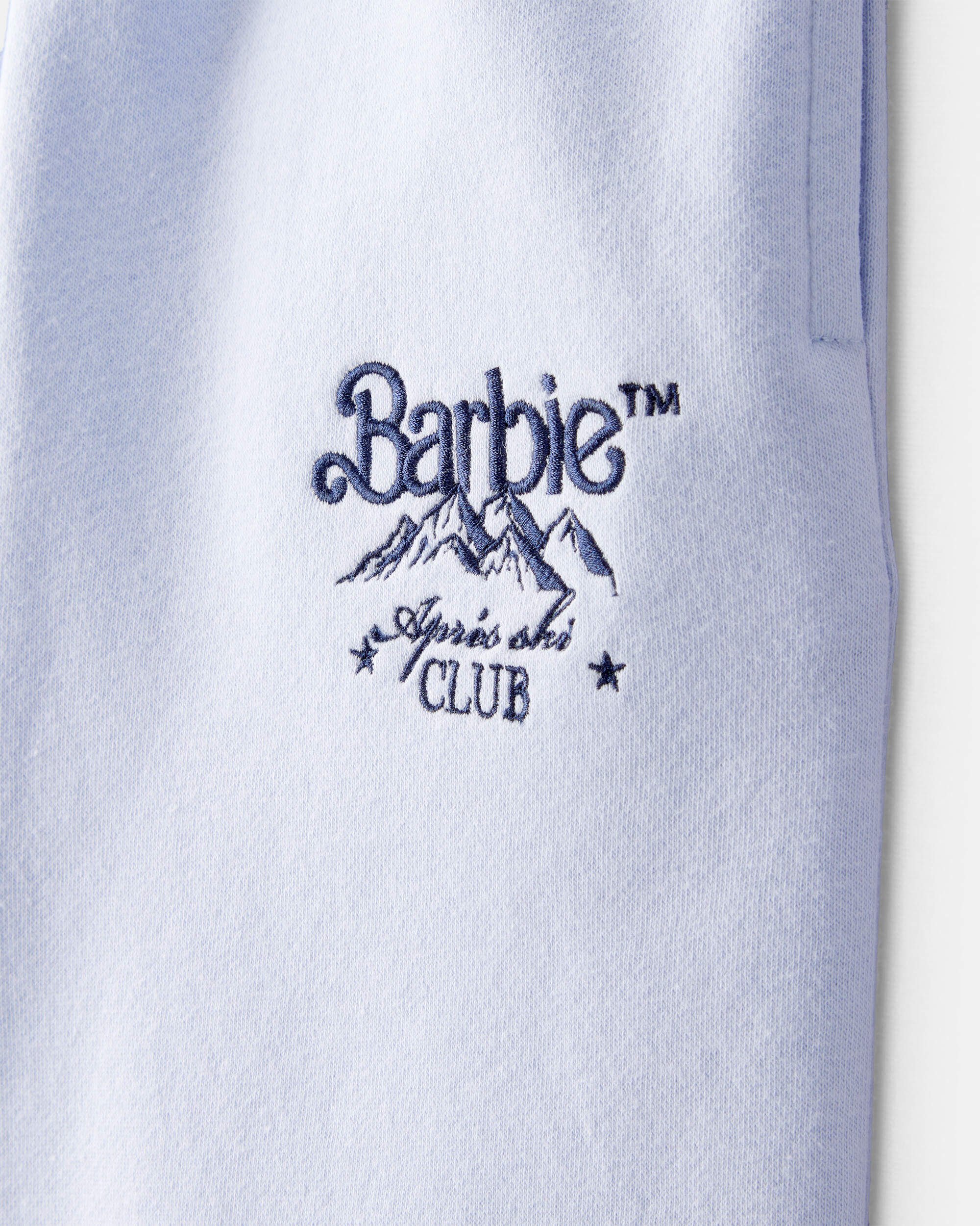 Girls Barbie Ski Sweatpants - Blue