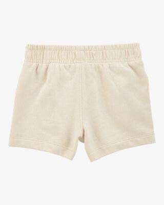 Product image 2 of Baby Pull-On French Terry Shorts - Ivory