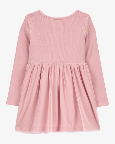  Product image 2 of Baby Tutu Long-Sleeve Jersey Dress