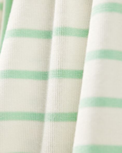  Product image 2 of Baby Boy Striped PurelySoft Romper - Green