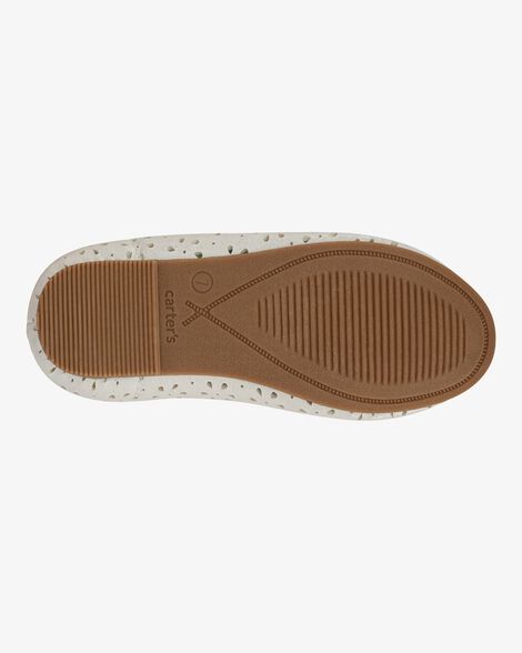  Product image 5 of Toddler Floral Ballet Flats - White
