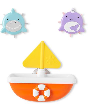 ZOO® Tip & Spin Boat Baby Bath Toy