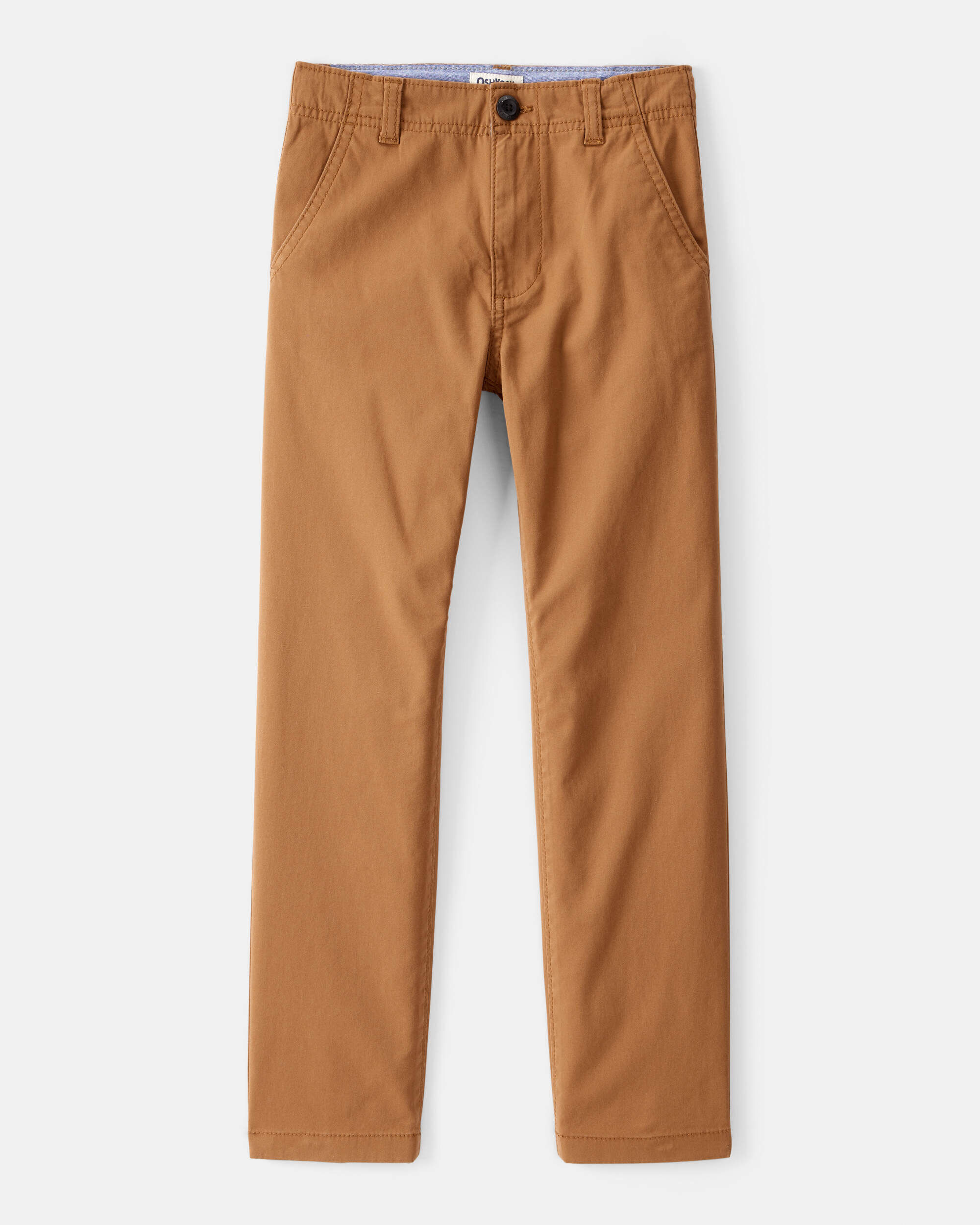 Boys Flat Front Fashion Pants