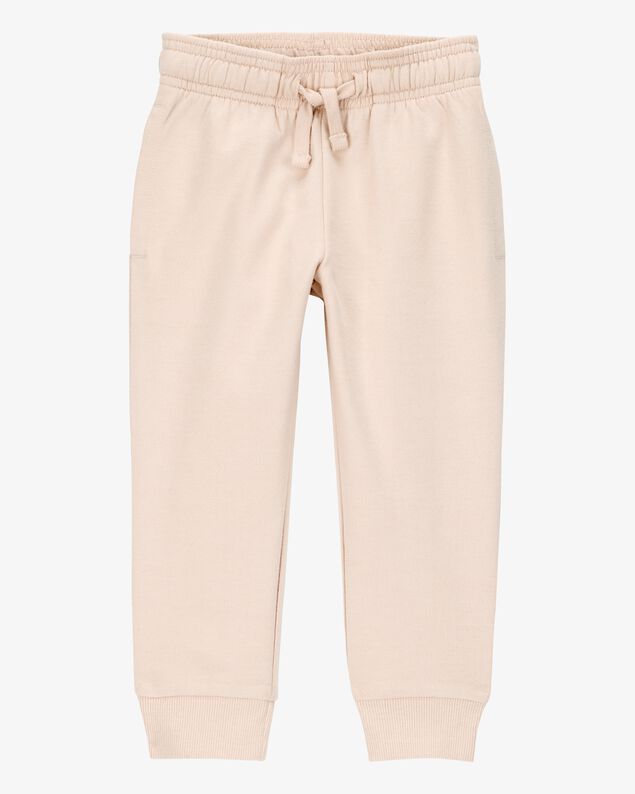 Product image 1 of Toddler Pull-On Drawstring Joggers - Khaki