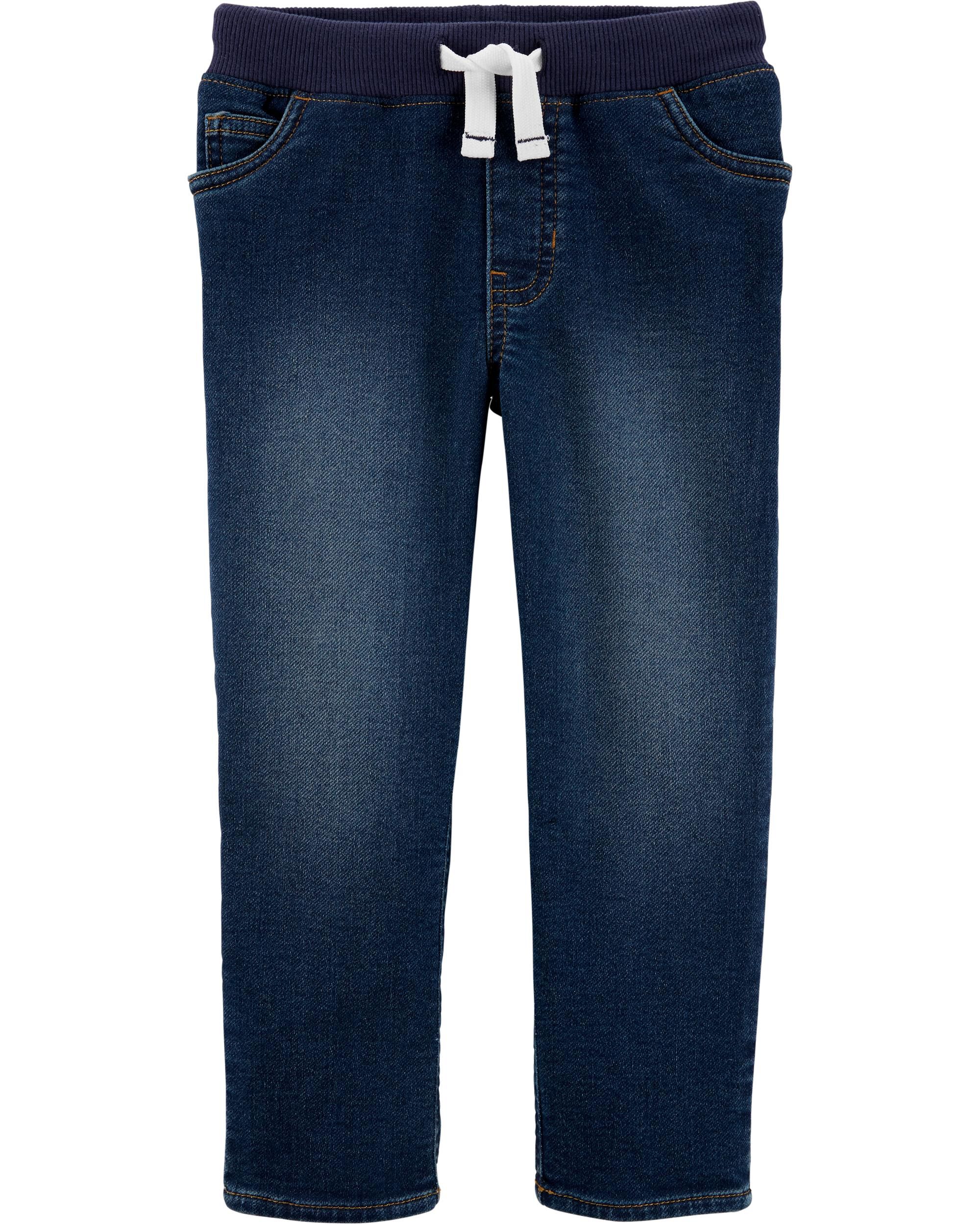 carters stretch waist pull on jeans