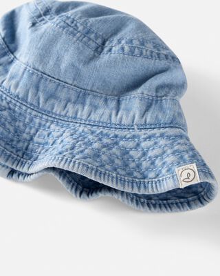 Product image 2 of Baby Organic Cotton Chambray Bucket Hat