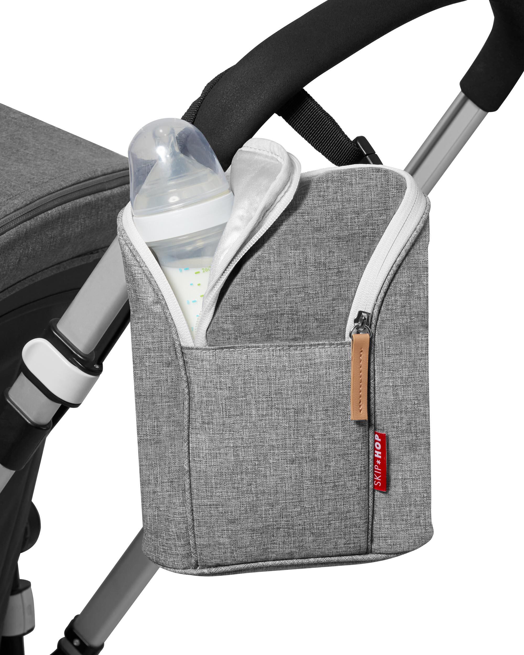 Skip hop grab & go double bottle bag hotsell