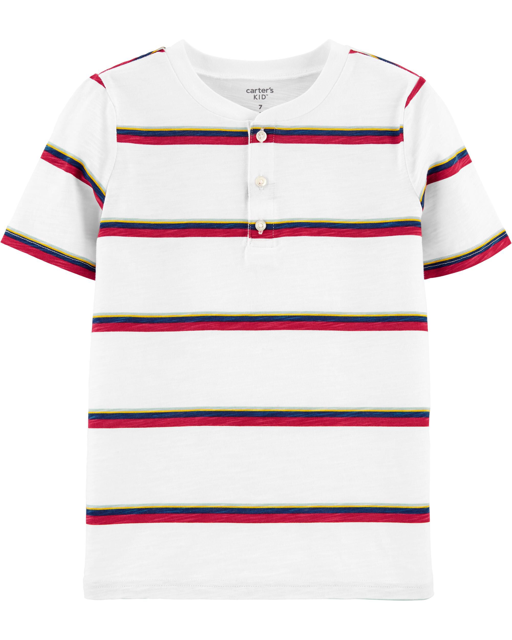 *CLEARANCE* Striped Jersey Polo