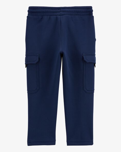 Product image 4 of Toddler Solid Fleece Pants - Navy