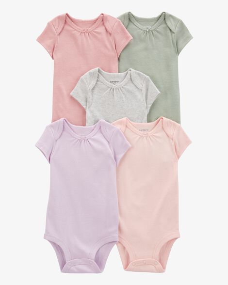  Product image 1 of Baby 5-Pack Short-Sleeve Bodysuits