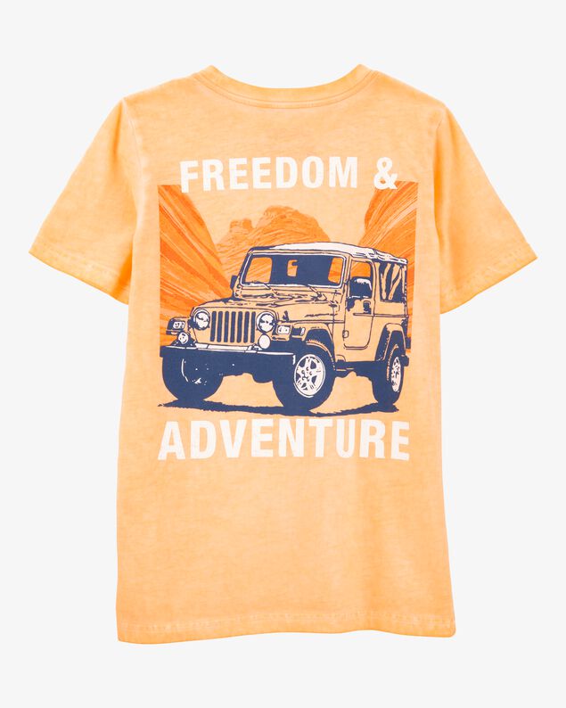 Product image 2 of Kid Jeep Graphic Tee - Orange