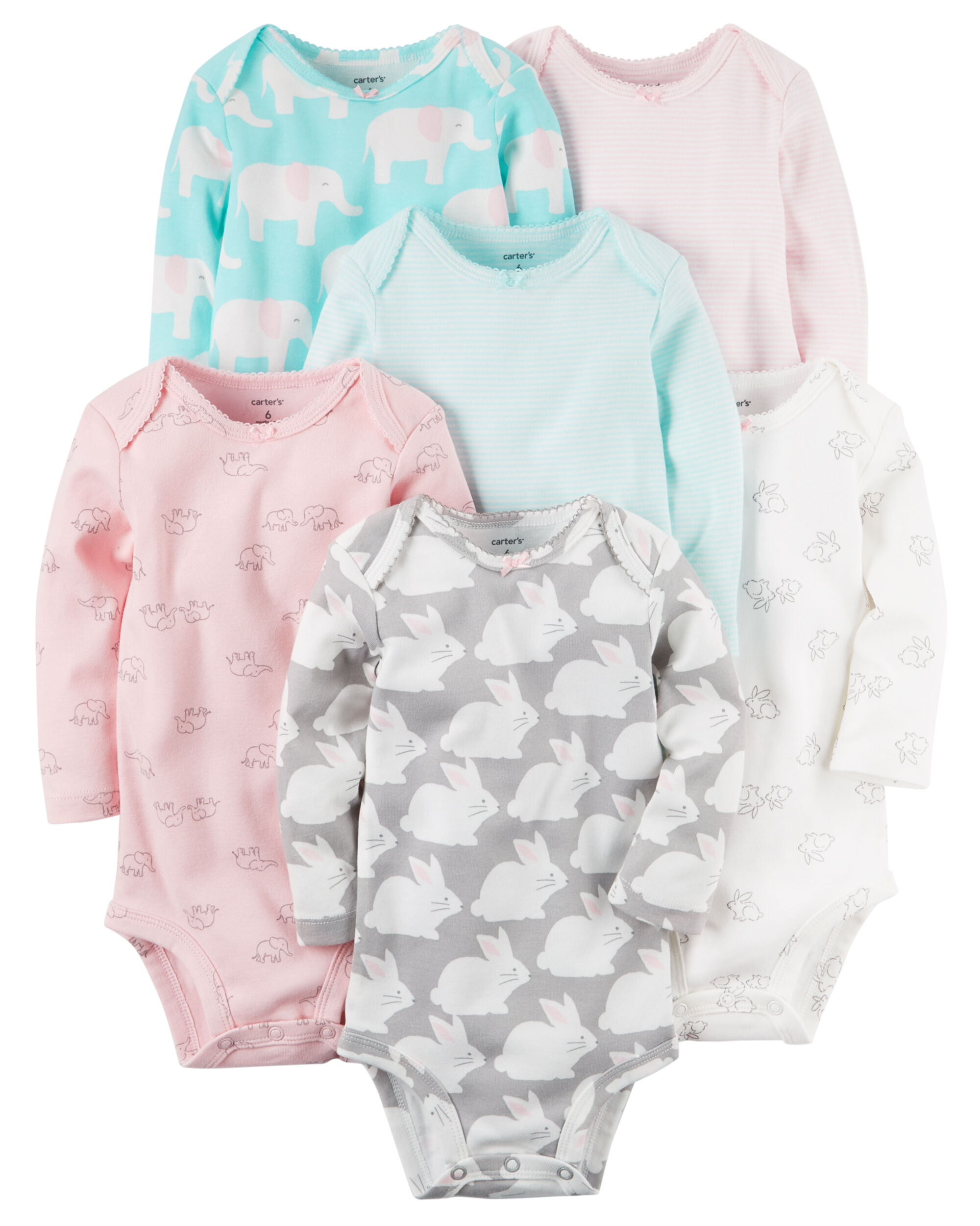 carters baby girl bodysuits