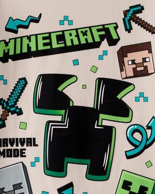 Product image 2 of Kid Minecraft® Short-Sleeve Graphic Tee - Tan