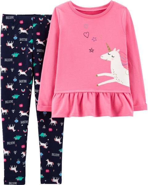 Unicorn top and leggings set Clearance