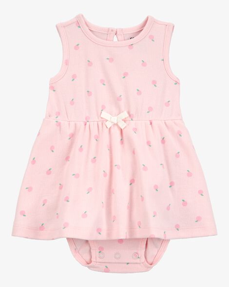  Product image 1 of Baby Peach Print Sunsuit - Pink