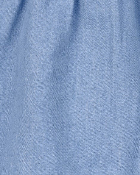  Product image 4 of Kid 2-Piece Fashion Top & Chambray Pull-On Shorts Set