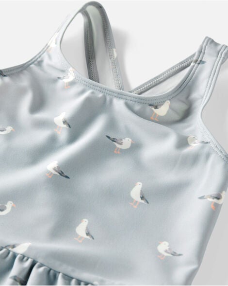  Product image 3 of Toddler Recycled Seagull-Print Swimsuit