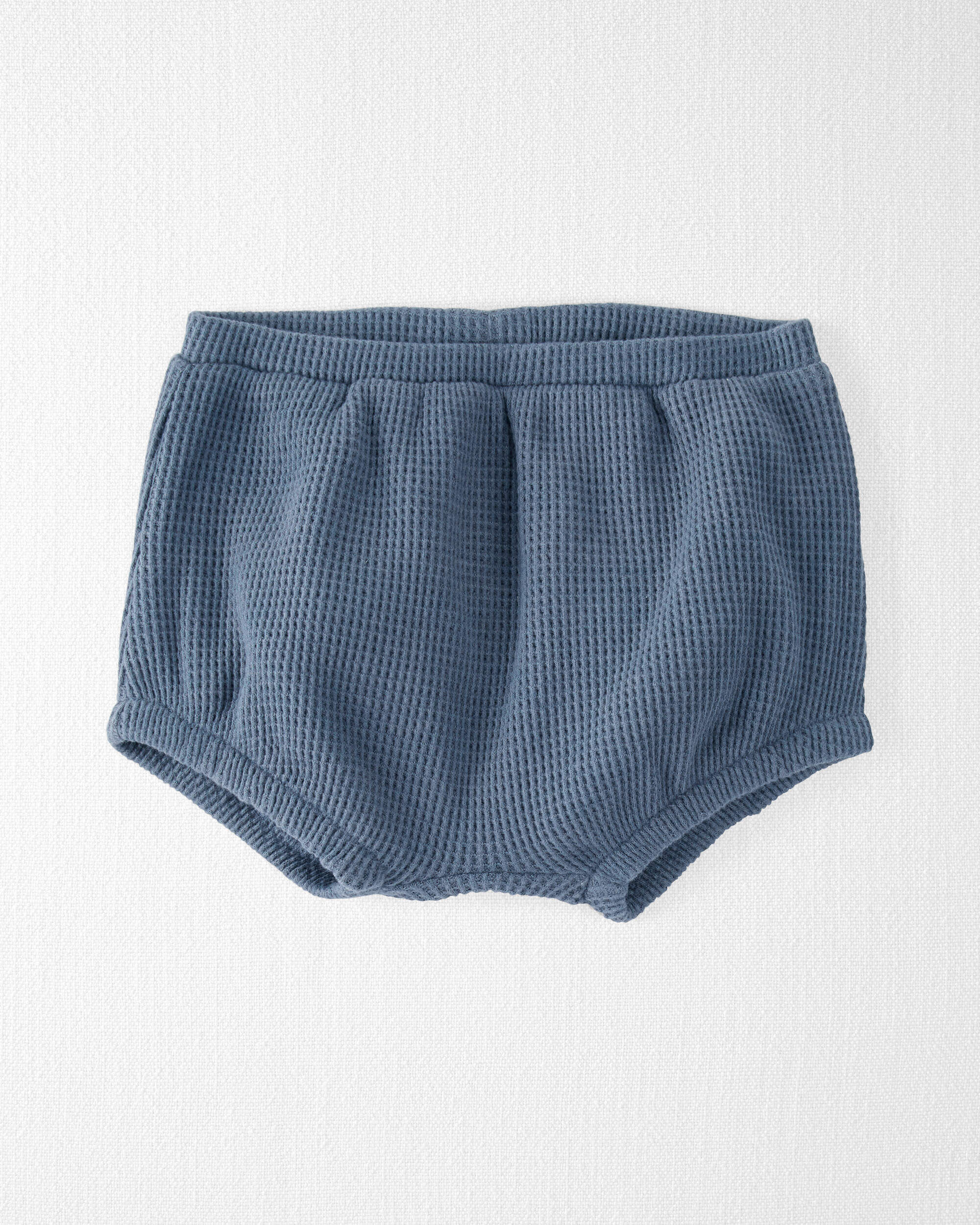 Baby 2-Piece Organic Cotton Waffle Knit Shorts Set - Little