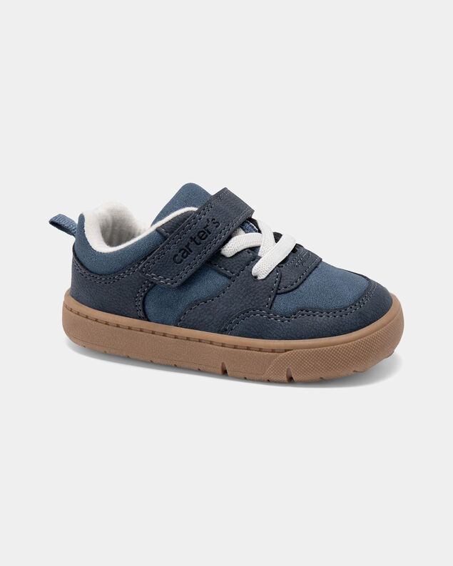 Product image 1 of Baby Boy Every Step® First Walker Casual Shoes - Blue/Brown