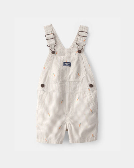 Baby Easter Carrot Shortall - Cream
