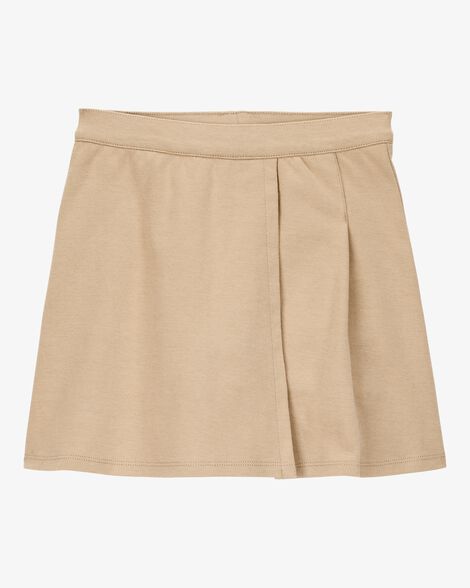 Product image 2 of Kid 2-Pack Ponte Knit Uniform Skirts - Khaki