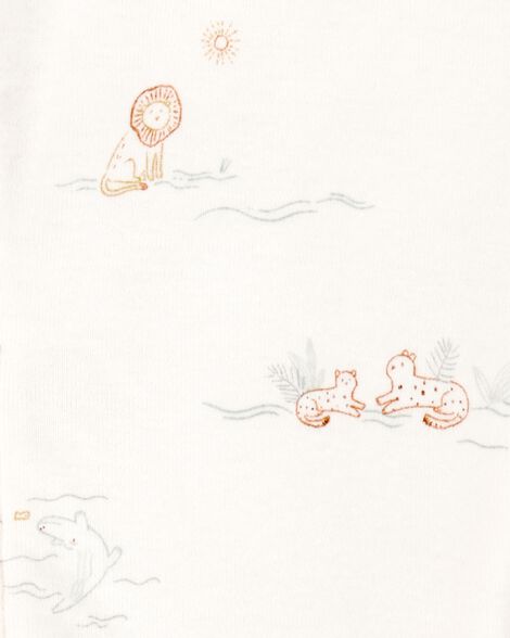 Baby 2-Piece 2-Way Zip Sleep & Play & Cap Set