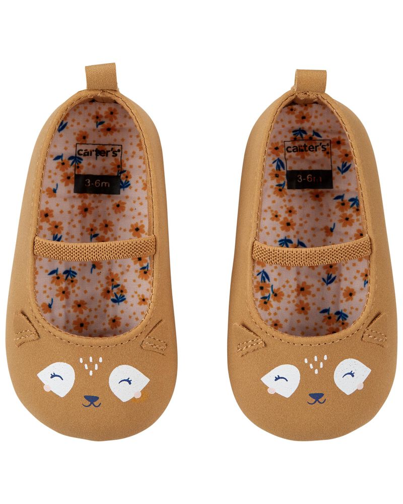 Brown Baby Carter's Mary Jane Baby Shoes