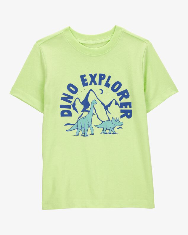 Product image 1 of Toddler Boy Dino Explorer Graphic Tee - Green