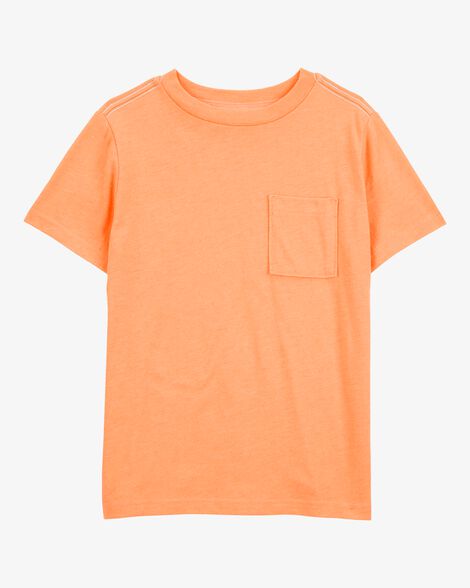  Product image 1 of Kid Solid Short-Sleeve Tee - Orange